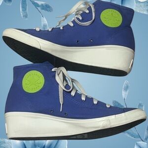 Converse Chuck Taylor All-Star Blue High-Top Women's Sneakers, Size 10